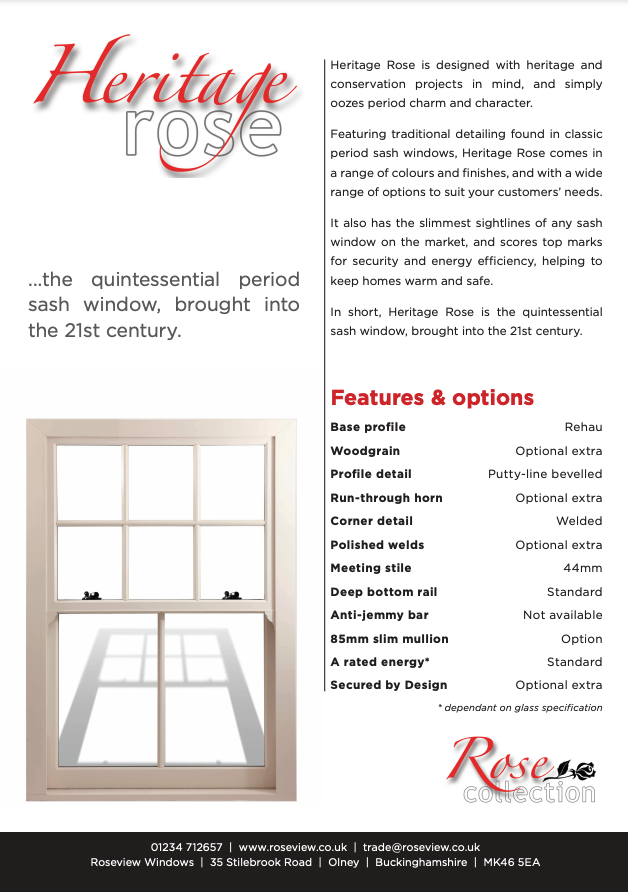 Roseview Productsheet HR