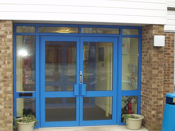 Commercial Aluminium Doors Buckinghamshire
