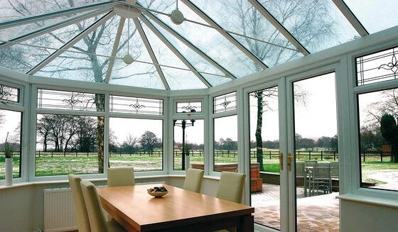 Energy efficient conservatory roofs