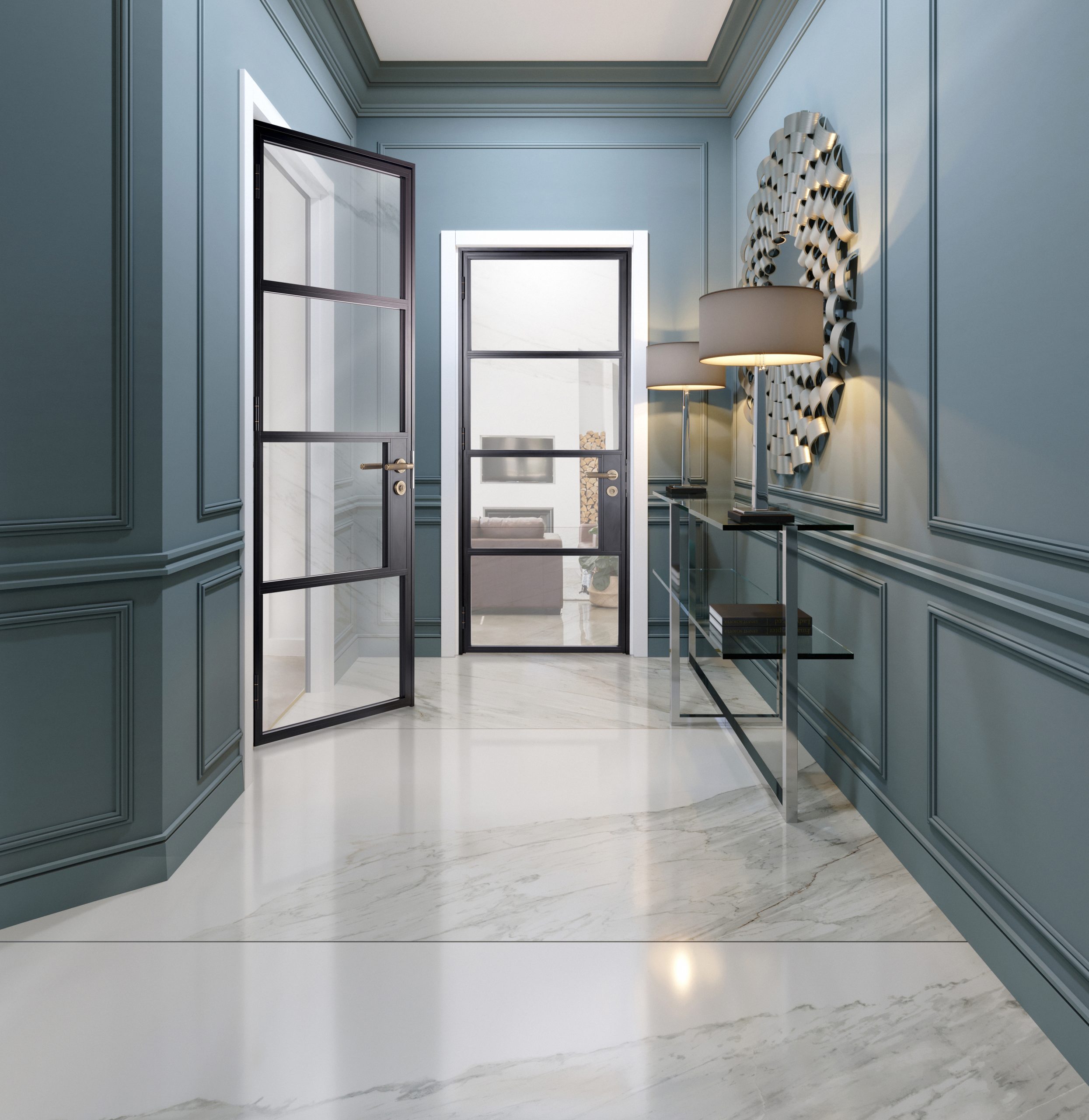 origin internal aluminium doors